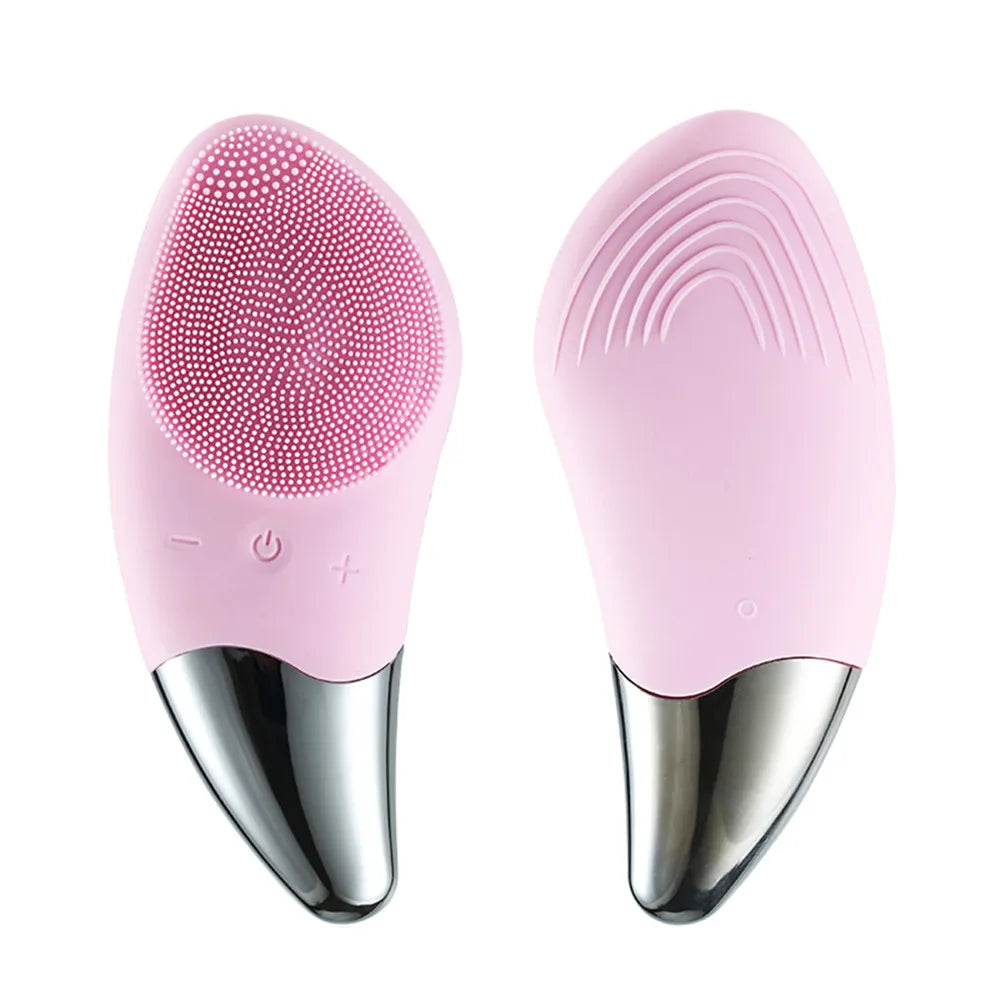 Brosse nettoyante imperméable pour le visage pour hommes et femmes Brosse nettoyante électrique rechargeable pour exfoliation du visage