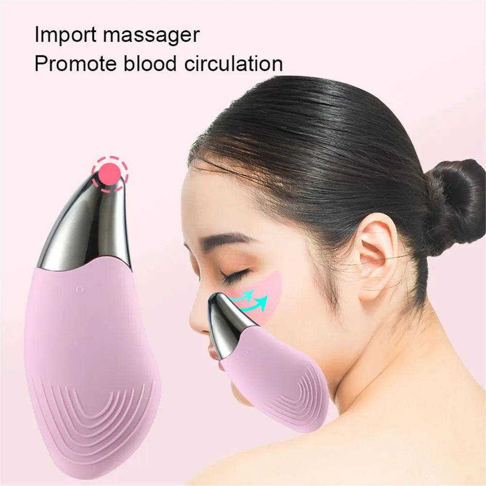 Brosse nettoyante imperméable pour le visage pour hommes et femmes Brosse nettoyante électrique rechargeable pour exfoliation du visage