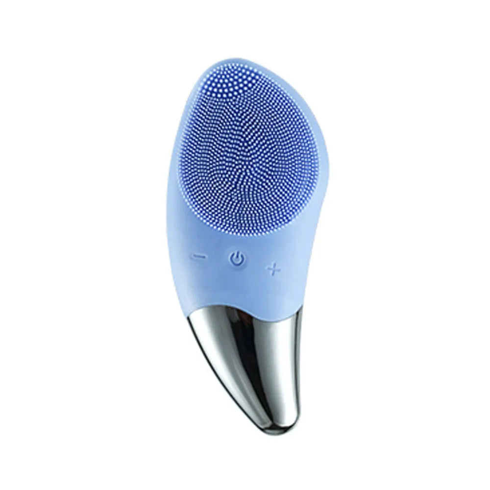 Brosse nettoyante imperméable pour le visage pour hommes et femmes Brosse nettoyante électrique rechargeable pour exfoliation du visage