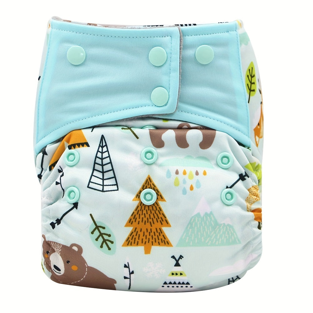 Couches Lavables et Réutilisables Bébé  – Dès la Naissance, 9 à 14 kg, Polyester Multicolore 2.99KG-15.01KG