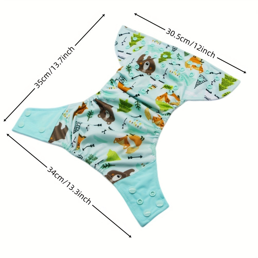 Couches Lavables et Réutilisables Bébé  – Dès la Naissance, 9 à 14 kg, Polyester Multicolore 2.99KG-15.01KG